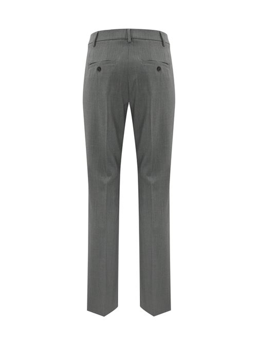 Pantalone dritto Estasi in lana tecnica Grigio melange WEEKEND MAX MARA | 2425136032600006